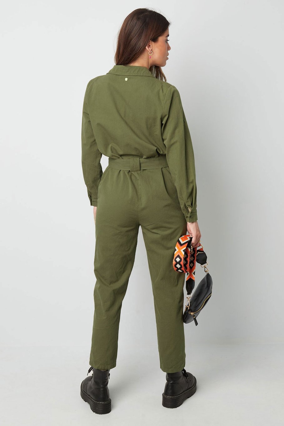 Combinaison coton vert Image8